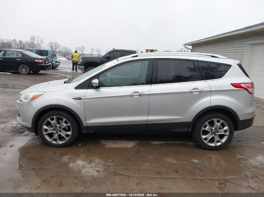 2014 Ford Escape Titanium VIN: 1FMCU9JX3EUD73644 Lot: 43877040