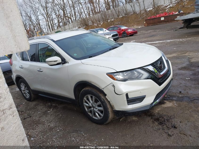 2018 Nissan Rogue Sv VIN: 5N1AT2MV2JC792824 Lot: 43877042