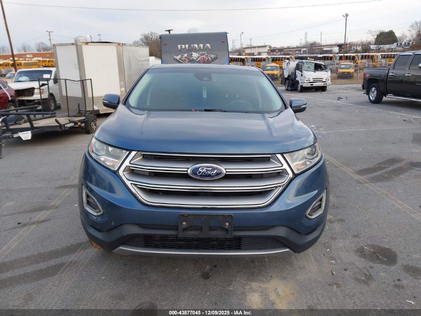 2018 Ford Edge Sel VIN: 2FMPK3J94JBB68372 Lot: 43877045
