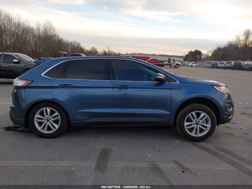 2018 Ford Edge Sel VIN: 2FMPK3J94JBB68372 Lot: 43877045