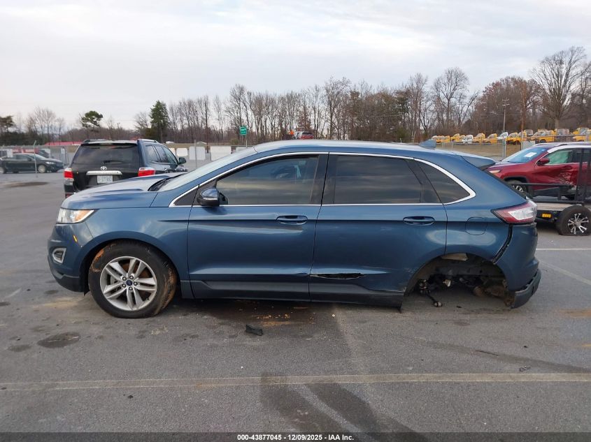 2018 Ford Edge Sel VIN: 2FMPK3J94JBB68372 Lot: 43877045