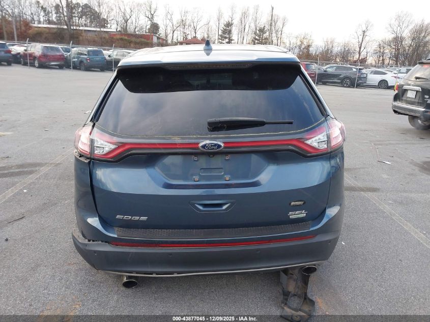 2018 Ford Edge Sel VIN: 2FMPK3J94JBB68372 Lot: 43877045