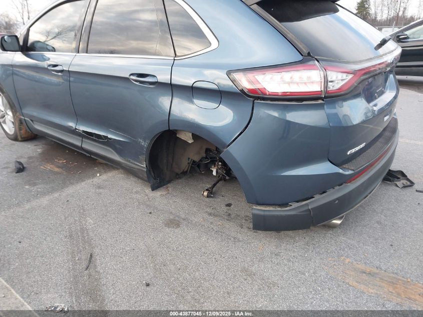 2018 Ford Edge Sel VIN: 2FMPK3J94JBB68372 Lot: 43877045