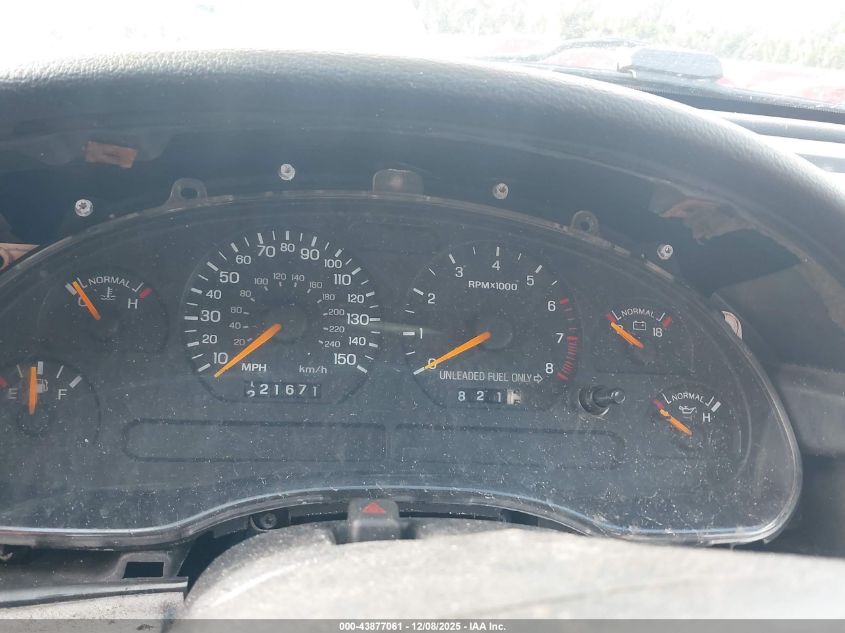 1996 Ford Mustang Gt VIN: 1FALP45X6TF180999 Lot: 43877061