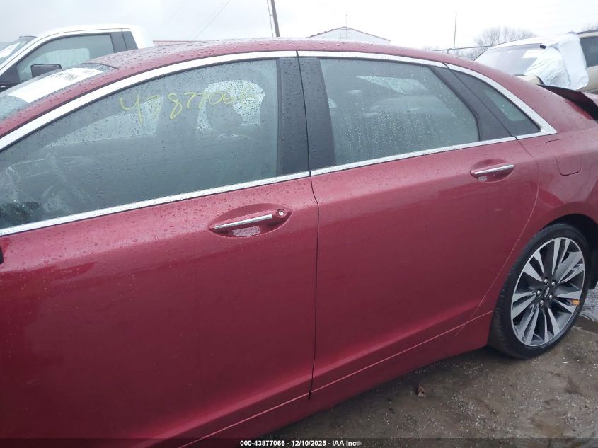 2019 Lincoln Mkz Reserve Ii VIN: 3LN6L5FC1KR631595 Lot: 43877066
