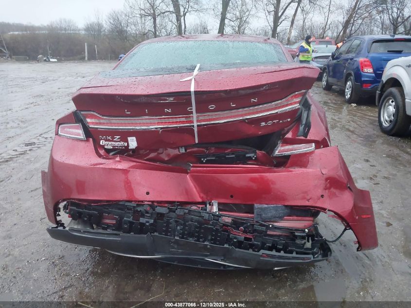 2019 Lincoln Mkz Reserve Ii VIN: 3LN6L5FC1KR631595 Lot: 43877066