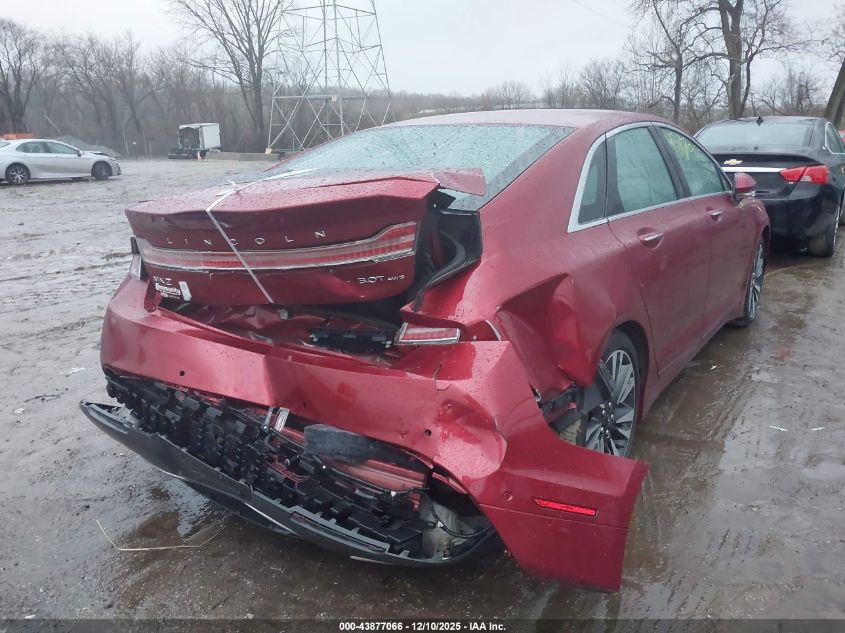 2019 Lincoln Mkz Reserve Ii VIN: 3LN6L5FC1KR631595 Lot: 43877066