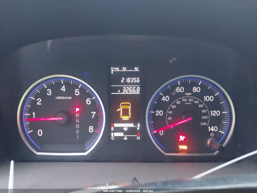 2009 Honda Cr-V Lx VIN: 5J6RE48389L013244 Lot: 43877068