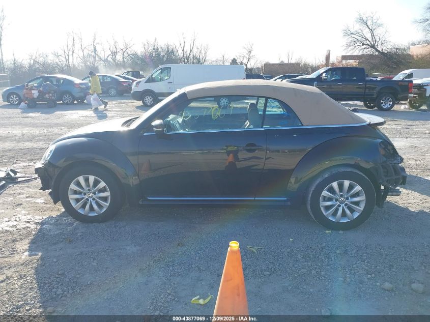 2017 Volkswagen Beetle #Pinkbeetle/1.8T Classic/1.8T S/1.8T Se/1.8T Sel VIN: 3VW517AT1HM803250 Lot: 43877069