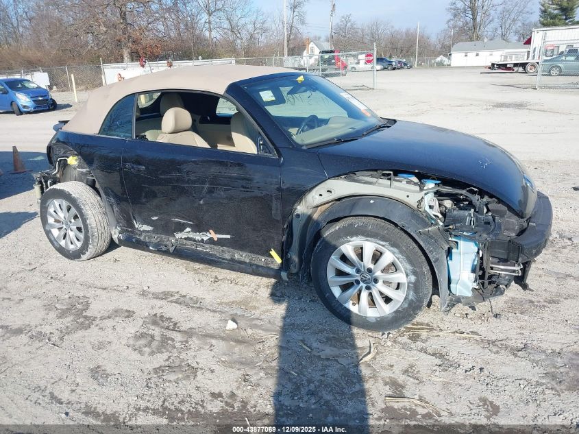 2017 Volkswagen Beetle #Pinkbeetle/1.8T Classic/1.8T S/1.8T Se/1.8T Sel VIN: 3VW517AT1HM803250 Lot: 43877069