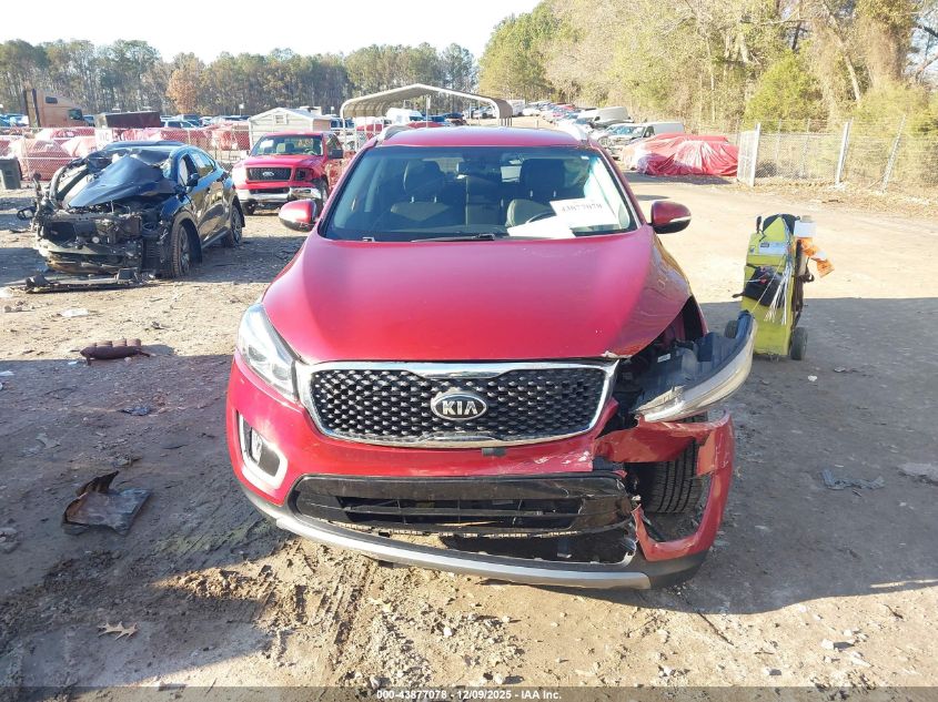 2016 Kia Sorento 3.3L Ex VIN: 5XYPHDA58GG164691 Lot: 43877078