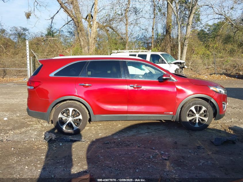 2016 Kia Sorento 3.3L Ex VIN: 5XYPHDA58GG164691 Lot: 43877078