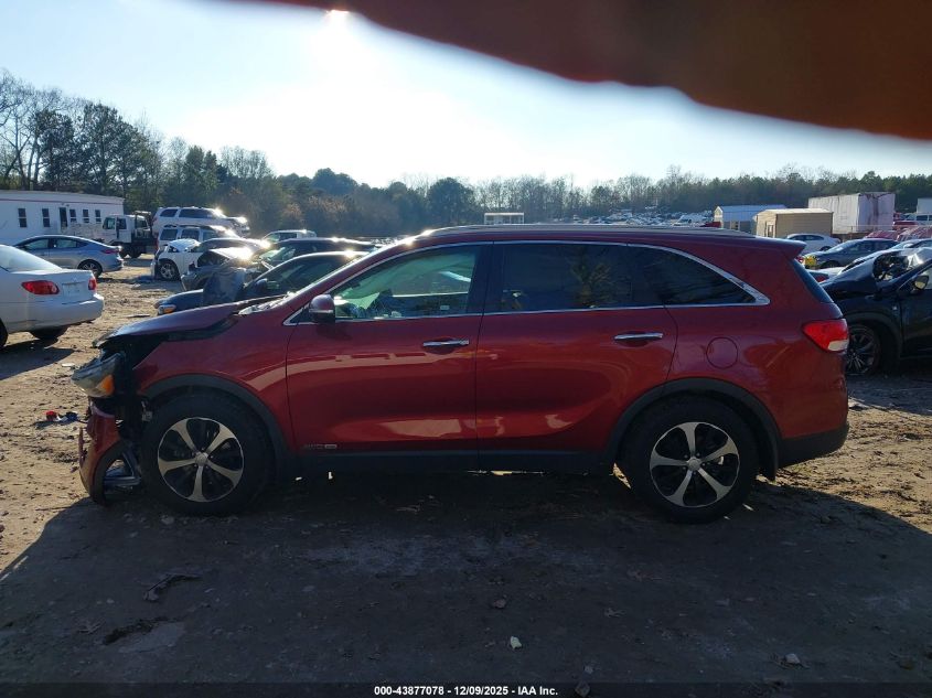 2016 Kia Sorento 3.3L Ex VIN: 5XYPHDA58GG164691 Lot: 43877078