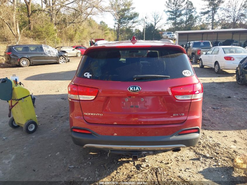 2016 Kia Sorento 3.3L Ex VIN: 5XYPHDA58GG164691 Lot: 43877078