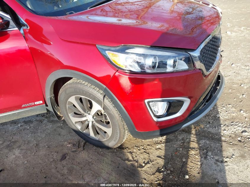 2016 Kia Sorento 3.3L Ex VIN: 5XYPHDA58GG164691 Lot: 43877078