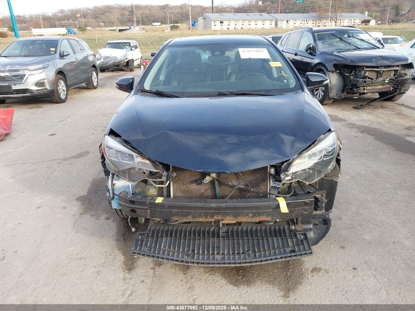 2017 Toyota Corolla Se VIN: 2T1BURHE7HC758131 Lot: 43877092