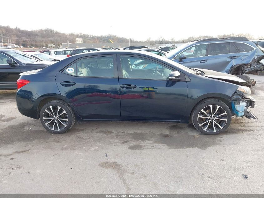 2017 Toyota Corolla Se VIN: 2T1BURHE7HC758131 Lot: 43877092