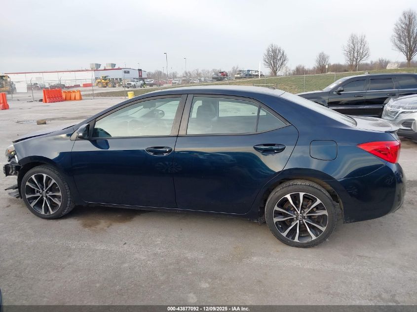 2017 Toyota Corolla Se VIN: 2T1BURHE7HC758131 Lot: 43877092