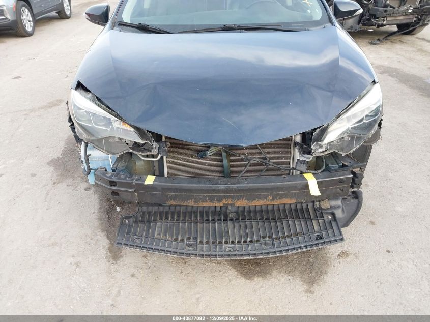 2017 Toyota Corolla Se VIN: 2T1BURHE7HC758131 Lot: 43877092