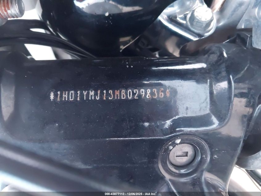 2021 Harley-Davidson Flsb VIN: 1HD1YMJ13MB029836 Lot: 43877113