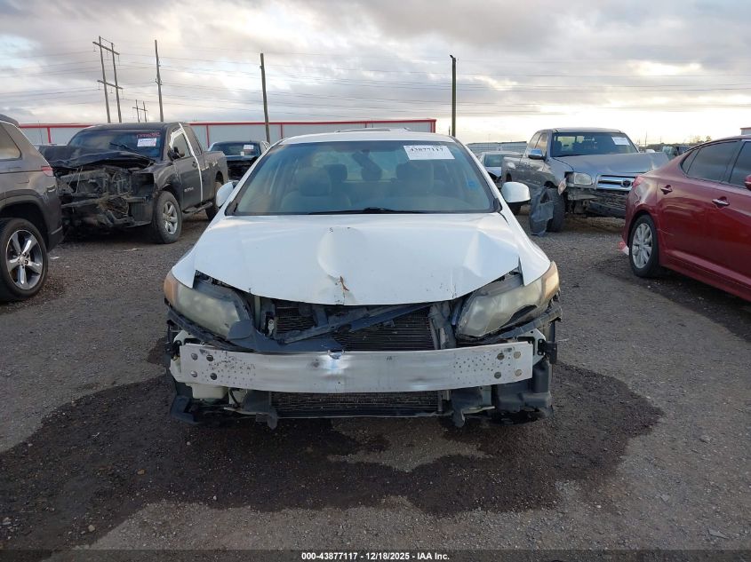 2012 Honda Civic Lx VIN: 2HGFB2F57CH592162 Lot: 43877117