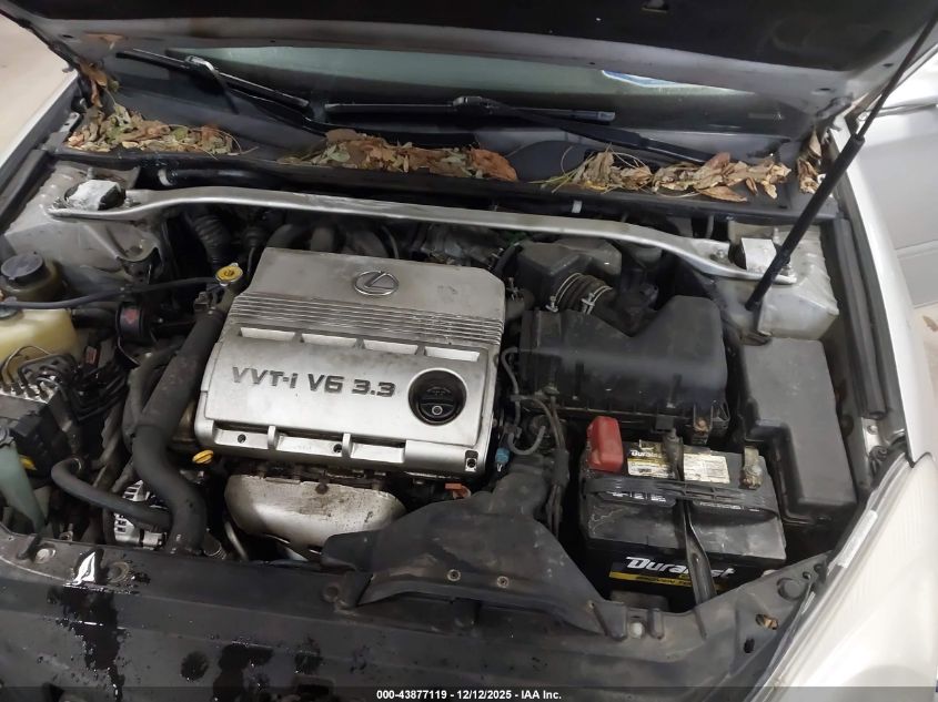 2004 Lexus Es 330 VIN: JTHBA30G745012853 Lot: 43877119