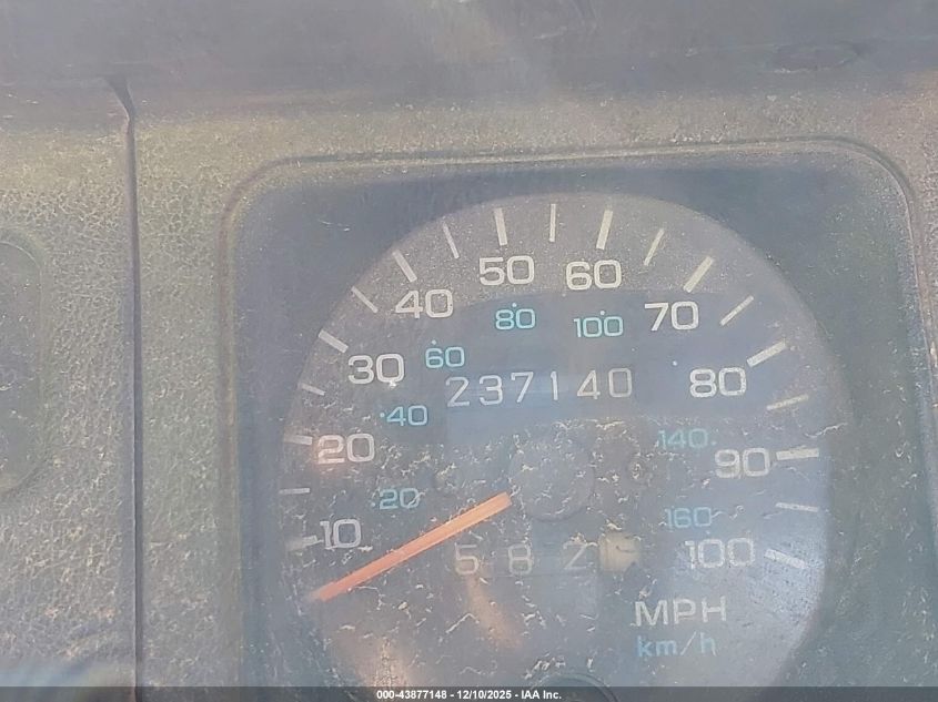 1994 Jeep Wrangler / Yj S VIN: 1J4FY19P3RP455674 Lot: 43877148