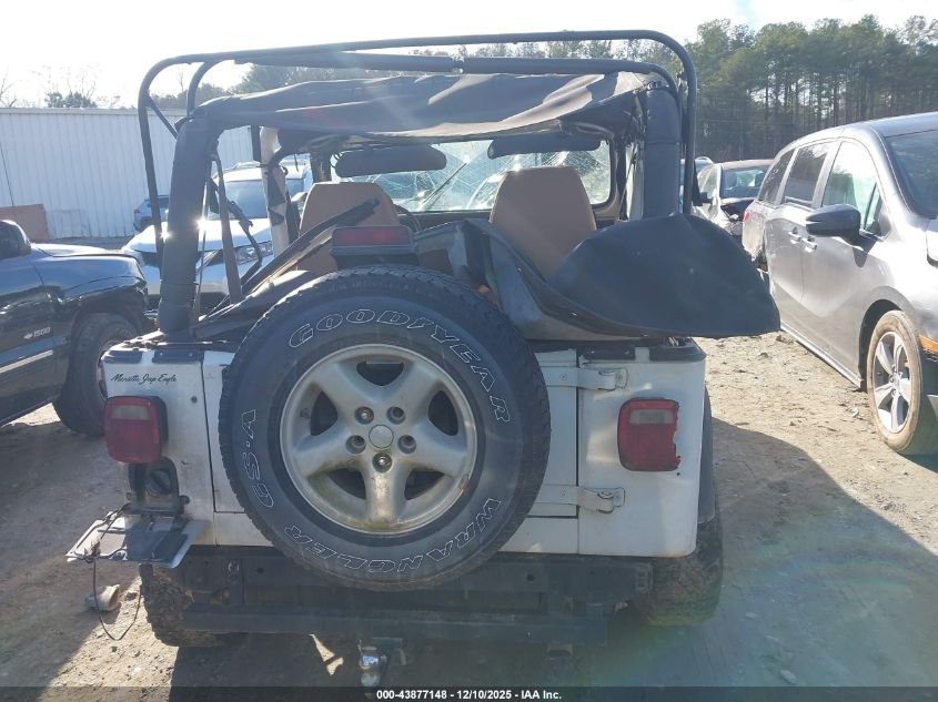 1994 Jeep Wrangler / Yj S VIN: 1J4FY19P3RP455674 Lot: 43877148