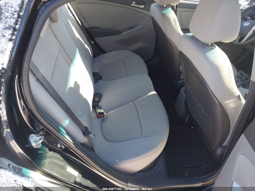 2017 Hyundai Accent Se VIN: KMHCT4AE6HU327704 Lot: 43877163