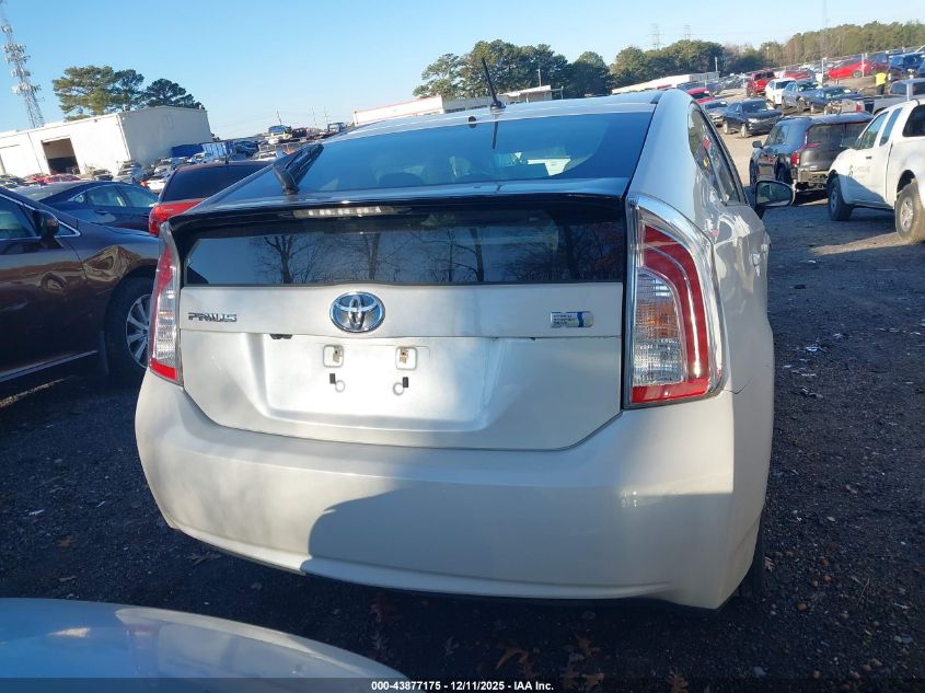 2015 Toyota Prius Two VIN: JTDKN3DU4F0400743 Lot: 43877175
