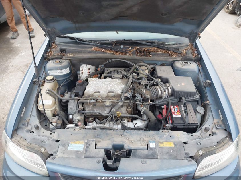 1998 Oldsmobile Cutlass Gl VIN: 1G3NB52M8W6348468 Lot: 43877200