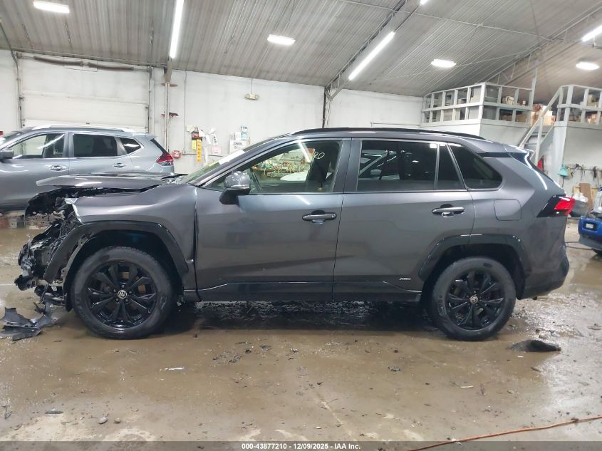 2022 Toyota Rav4 Hybrid Se VIN: JTM16RFV2NJ015675 Lot: 43877210