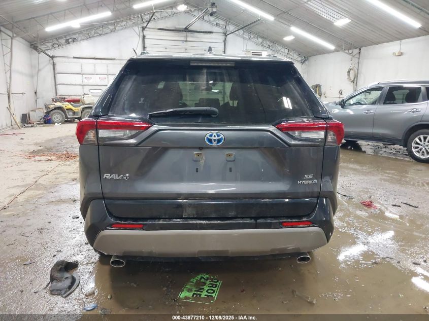 2022 Toyota Rav4 Hybrid Se VIN: JTM16RFV2NJ015675 Lot: 43877210