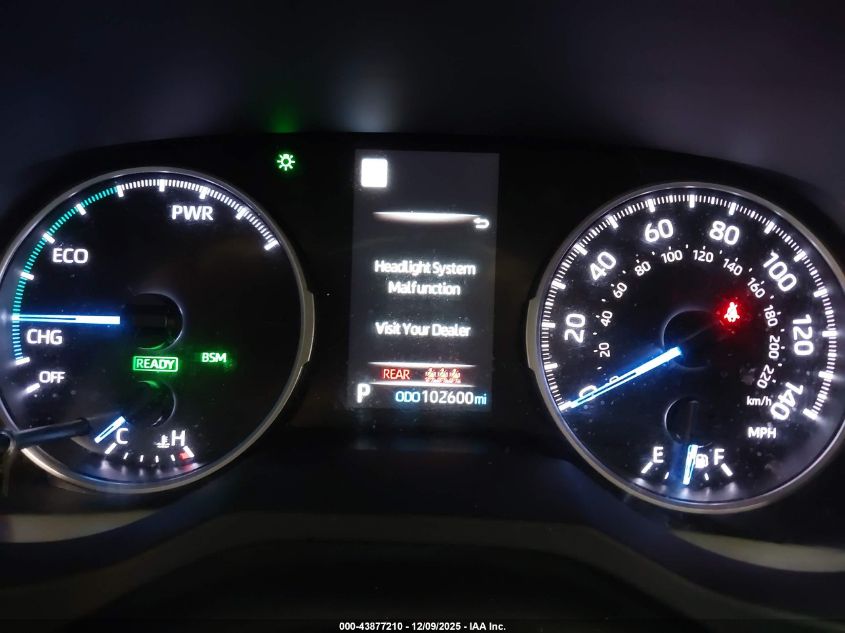 2022 Toyota Rav4 Hybrid Se VIN: JTM16RFV2NJ015675 Lot: 43877210