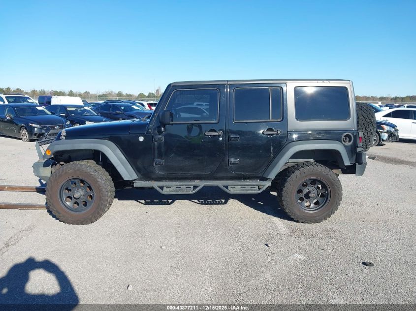 2014 Jeep Wrangler Unlimited Sport VIN: 1C4BJWDG4EL134127 Lot: 43877211