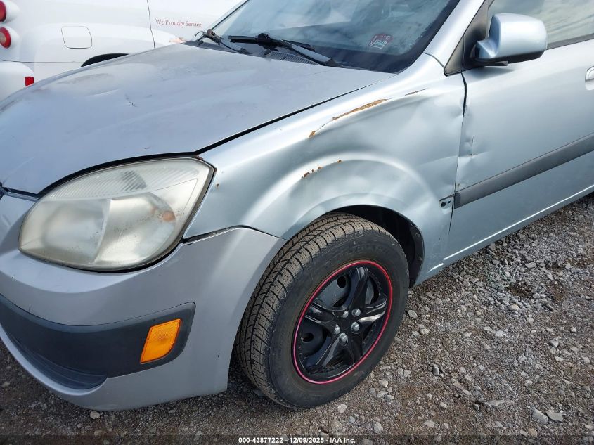 2008 Kia Rio Lx VIN: KNADE123686411067 Lot: 43877222