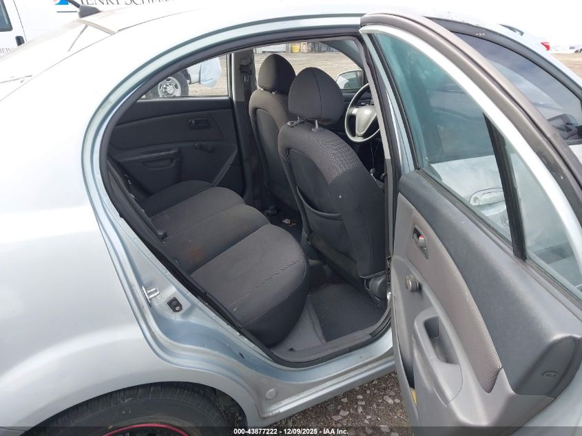 2008 Kia Rio Lx VIN: KNADE123686411067 Lot: 43877222