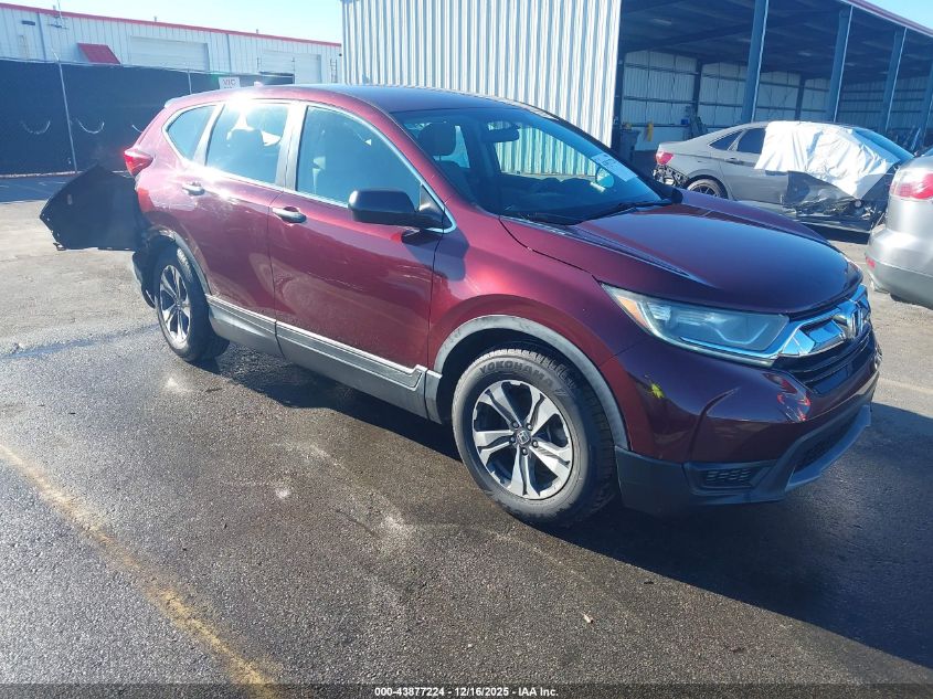 2018 Honda Cr-V Lx VIN: 2HKRW5H30JH410190 Lot: 43877224