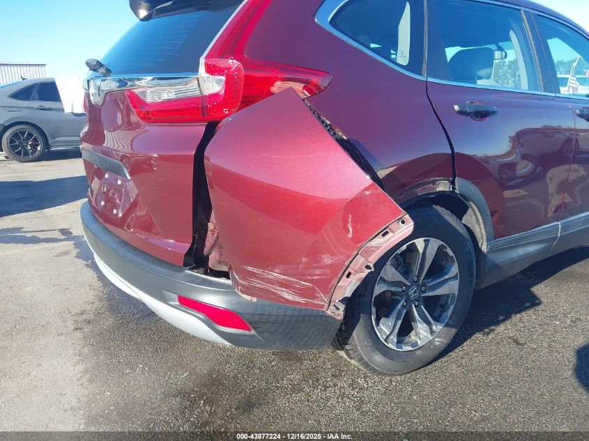 2018 Honda Cr-V Lx VIN: 2HKRW5H30JH410190 Lot: 43877224