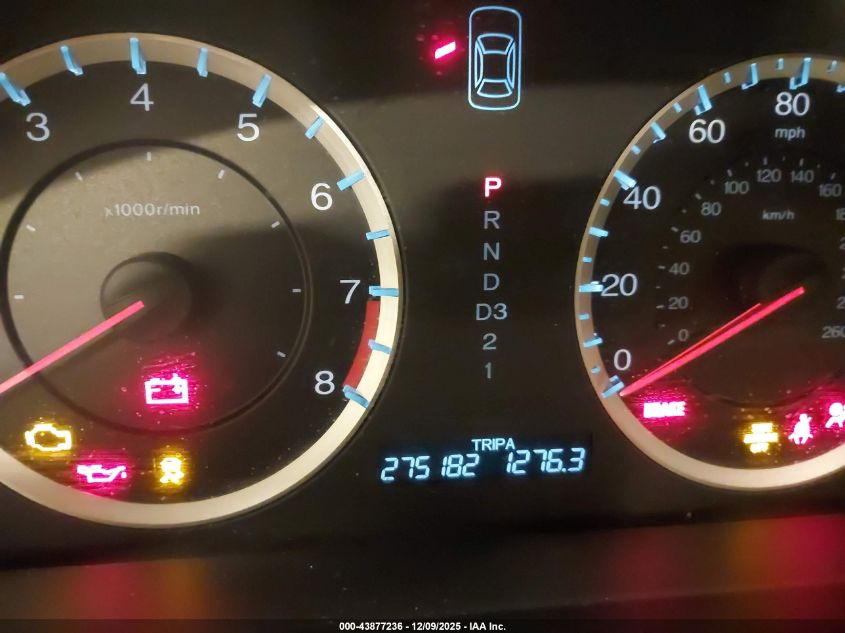 2012 Honda Accord 2.4 Ex-L VIN: 1HGCP2F84CA172310 Lot: 43877236