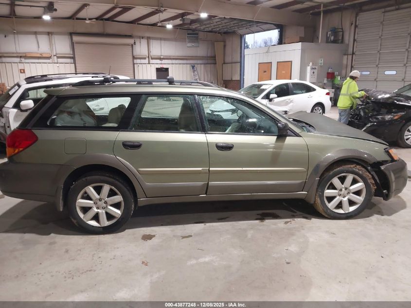 2007 Subaru Outback 2.5I VIN: 4S4BP61C877322916 Lot: 43877248