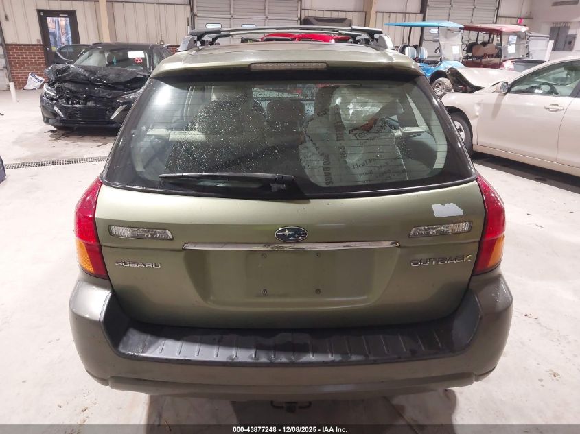 2007 Subaru Outback 2.5I VIN: 4S4BP61C877322916 Lot: 43877248