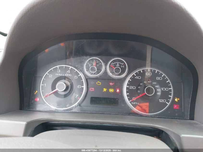 2007 Ford Fusion Sel VIN: 3FAHP08Z77R193684 Lot: 43877254