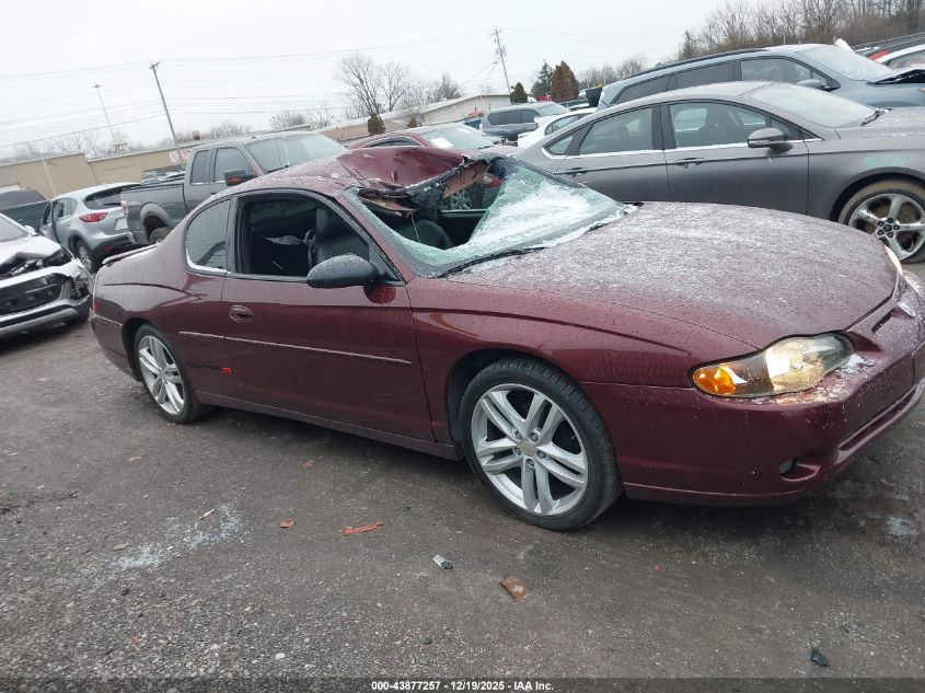 2002 Chevrolet Monte Carlo Ss VIN: 2G1WX15K129244926 Lot: 43877257