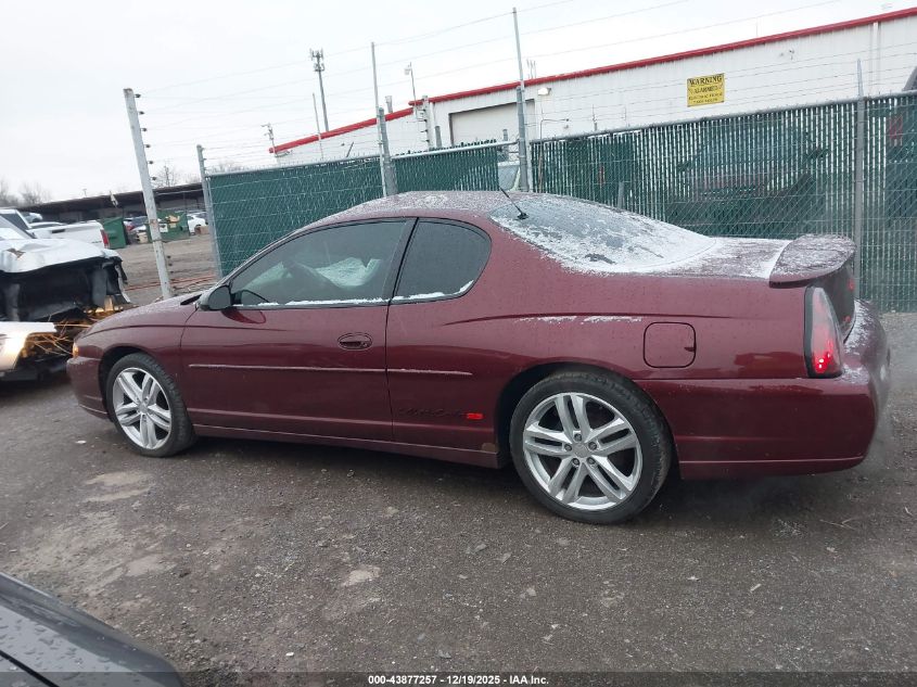 2002 Chevrolet Monte Carlo Ss VIN: 2G1WX15K129244926 Lot: 43877257