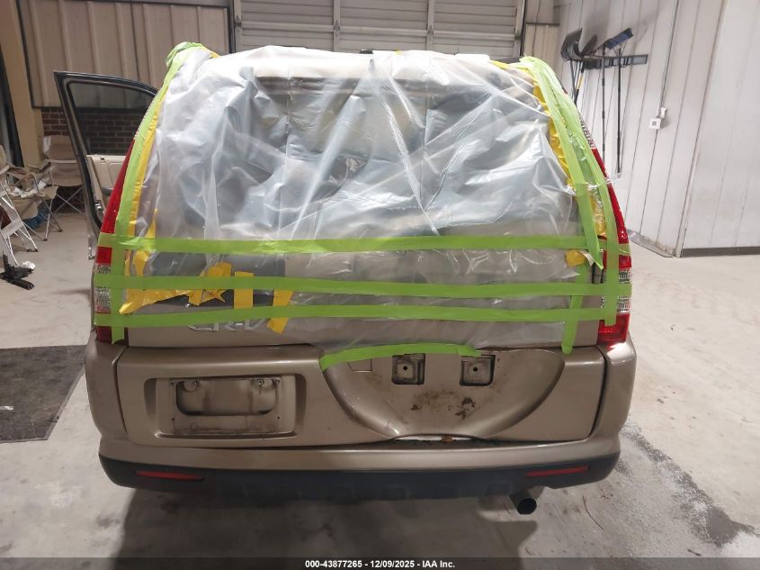 2006 Honda Cr-V Se VIN: SHSRD78946U431550 Lot: 43877265