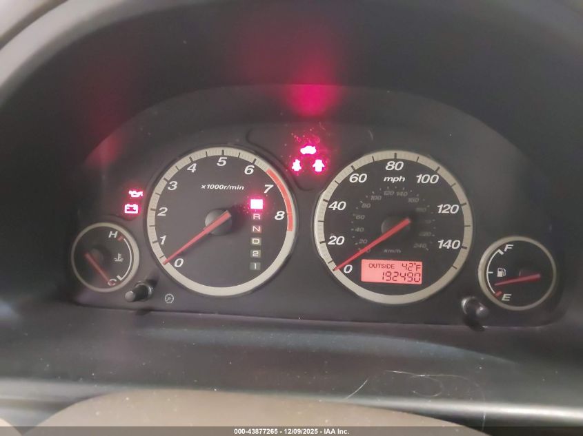 2006 Honda Cr-V Se VIN: SHSRD78946U431550 Lot: 43877265