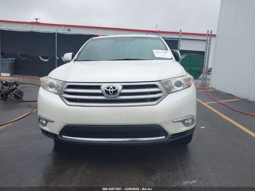 2013 Toyota Highlander Se V6 VIN: 5TDBK3EH4DS256616 Lot: 43877287