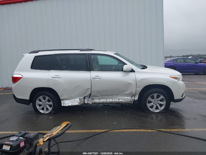 2013 Toyota Highlander Se V6 VIN: 5TDBK3EH4DS256616 Lot: 43877287