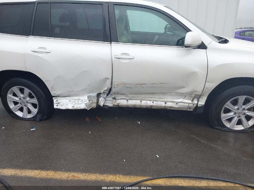 2013 Toyota Highlander Se V6 VIN: 5TDBK3EH4DS256616 Lot: 43877287